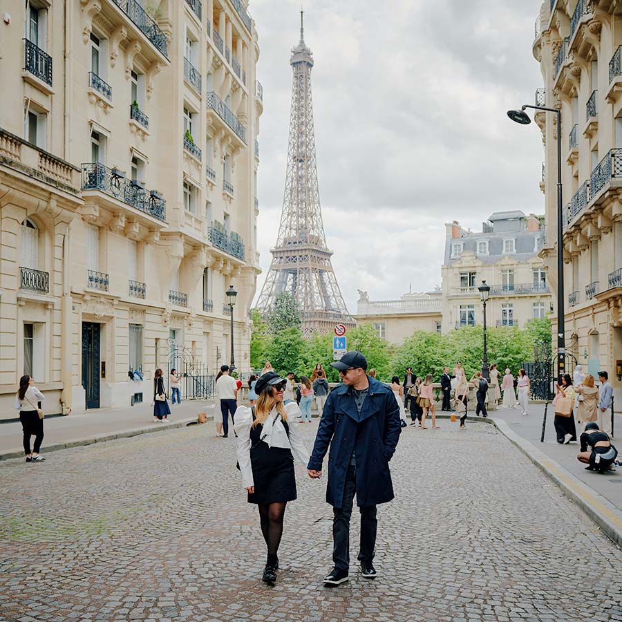 Sesión de fotos en París en español