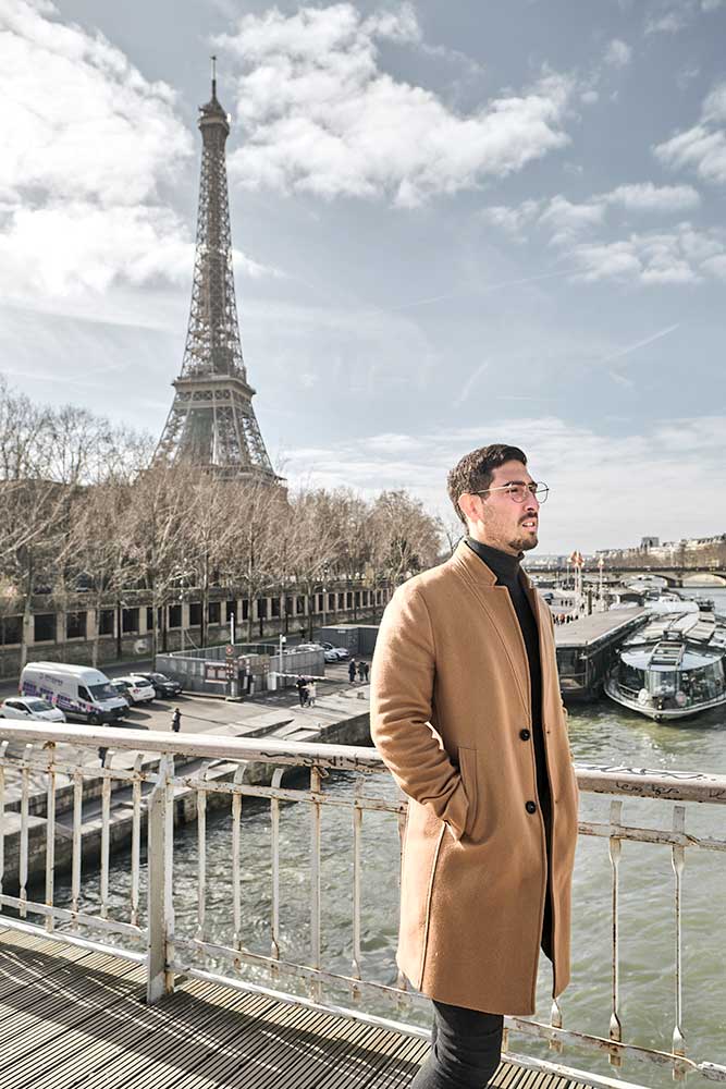 Sesión fotos hombre en París Ivan Conde Ph Fotógrafo en París