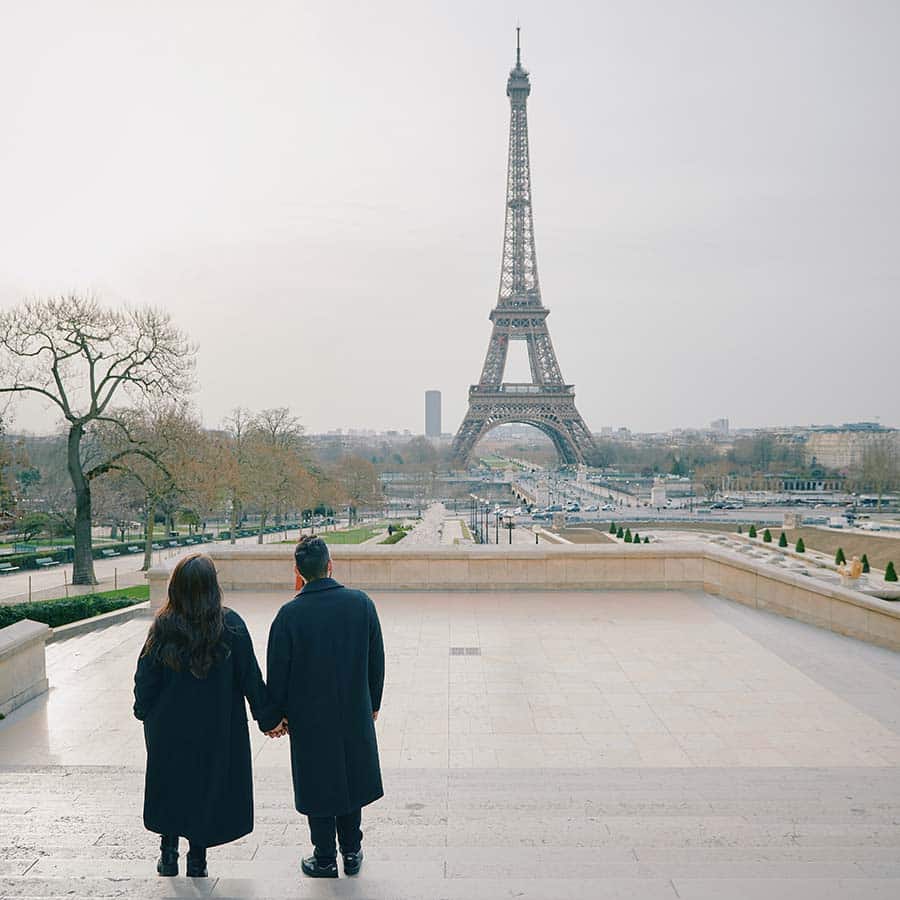Sesión de fotos en París en español