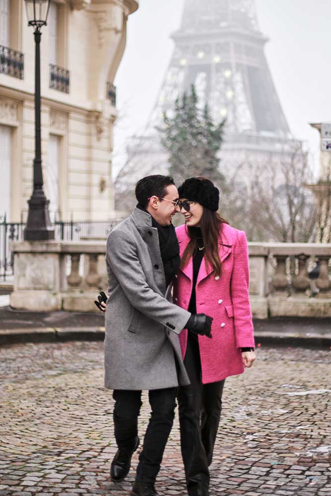 Sesión de fotos en París en Pareja Ivan Conde Ph