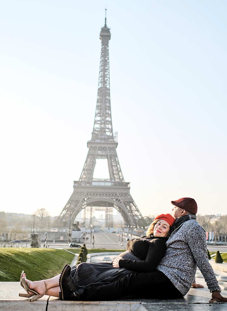 Fotografo latino en París Fotos de pareja