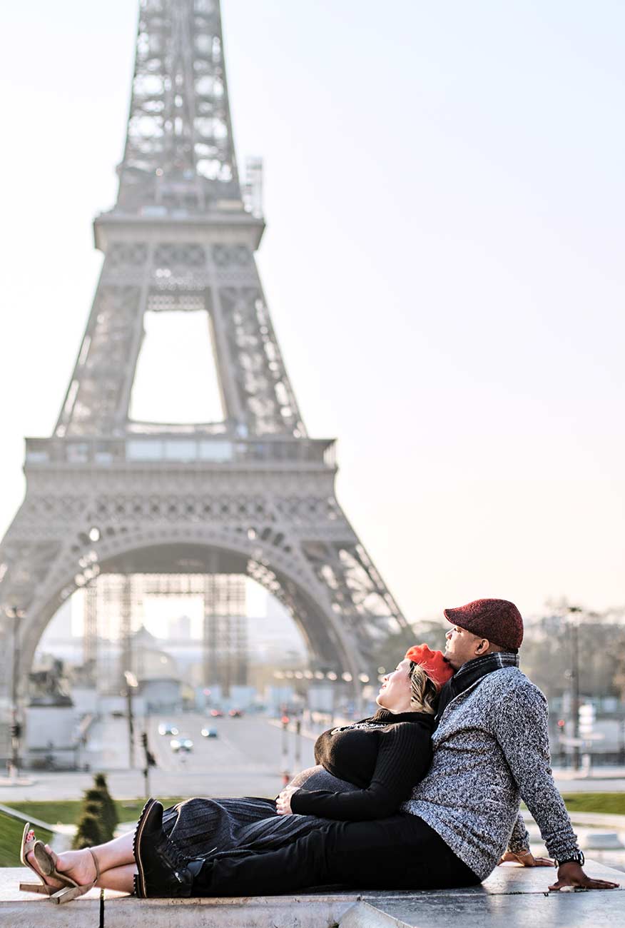 Fotografo latino en París Fotos de pareja