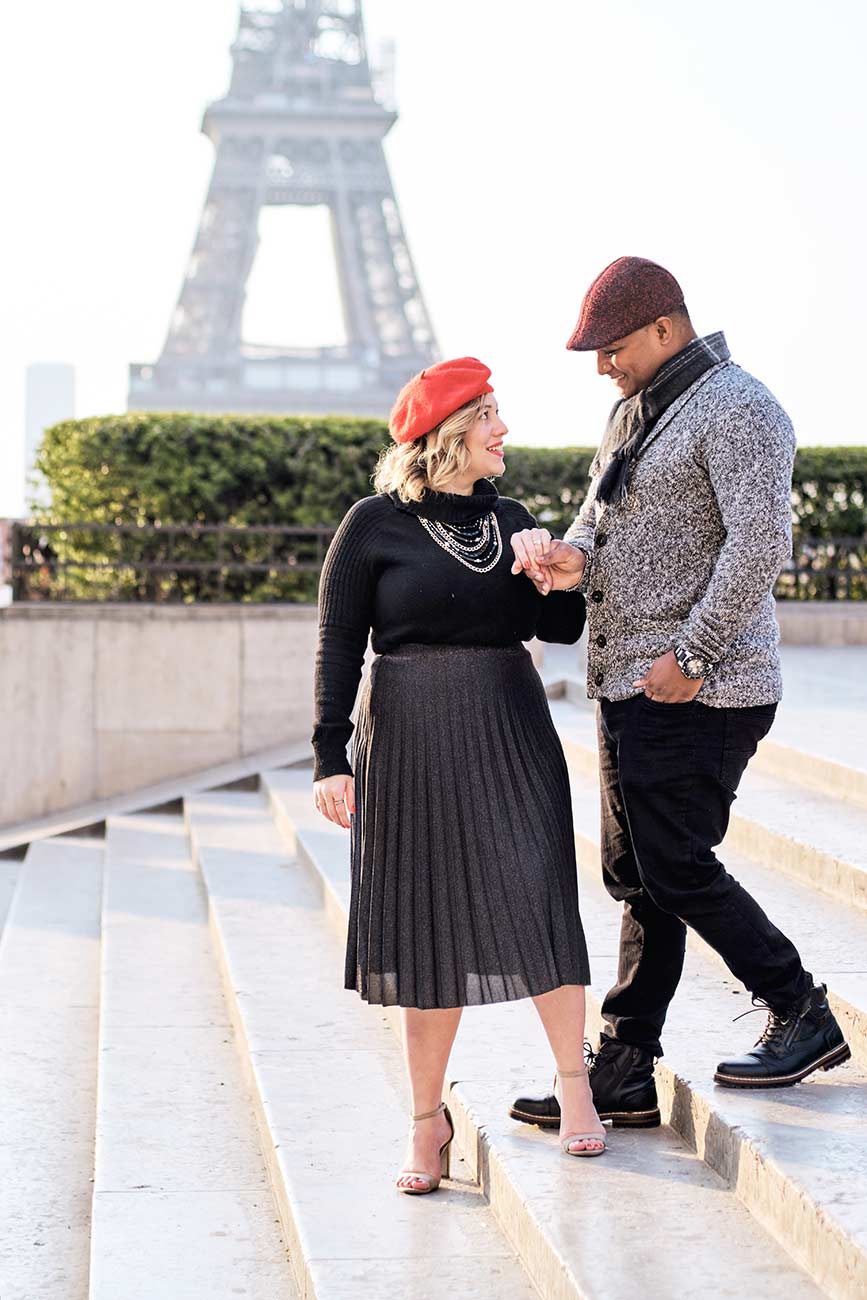 Fotografo latino en París Fotos de pareja