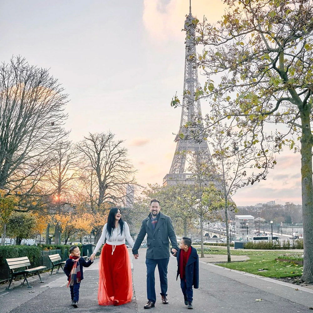 Sesión de fotos Familiar en París Fotógrafo en París