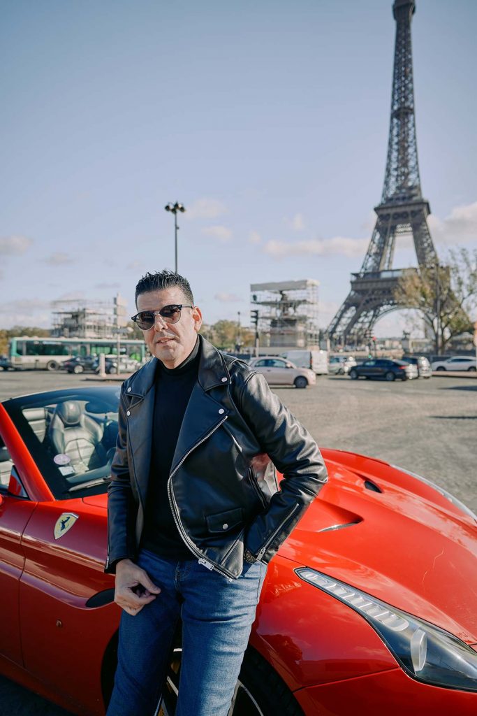 Fotos en Ferrari en París. Fotógrafo en París.