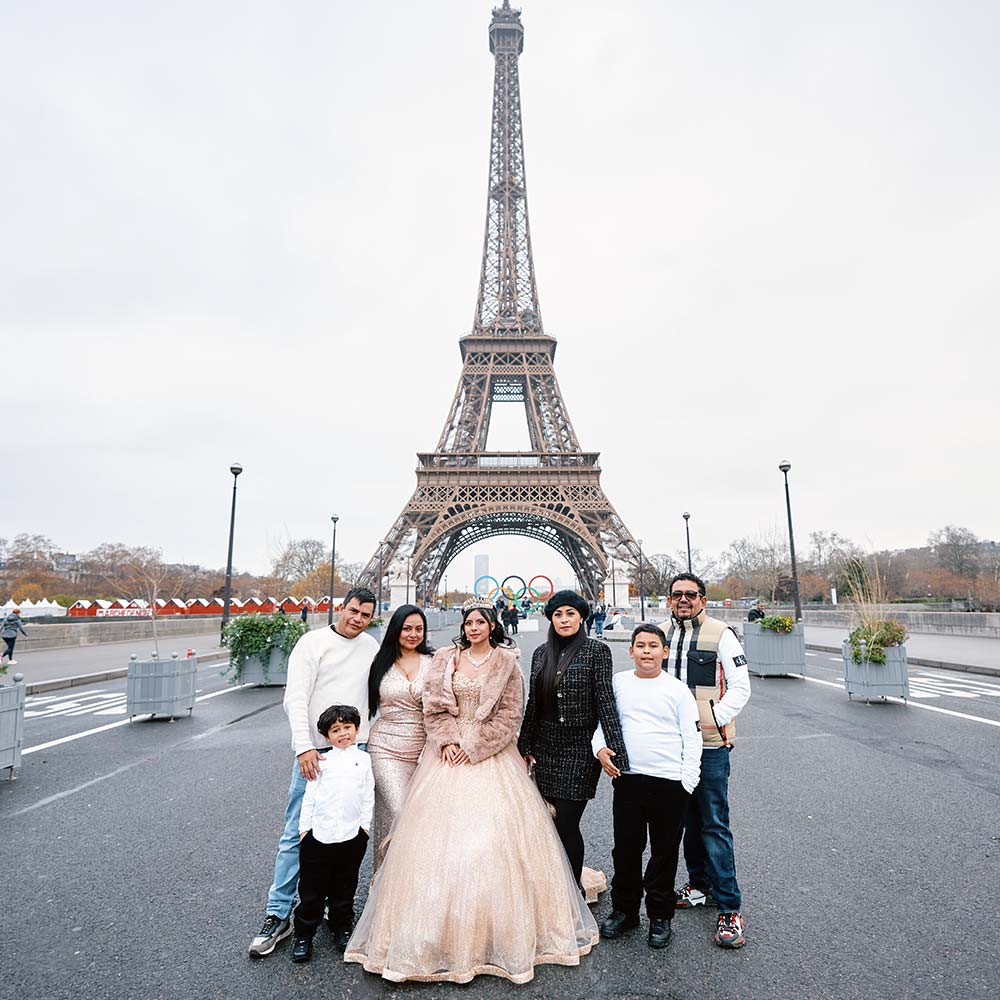Sesión de fotos 15 años en París