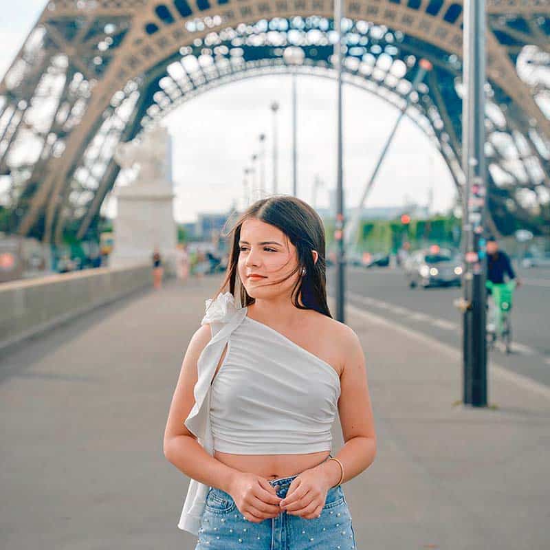 Sesión de fotos 15 años en París