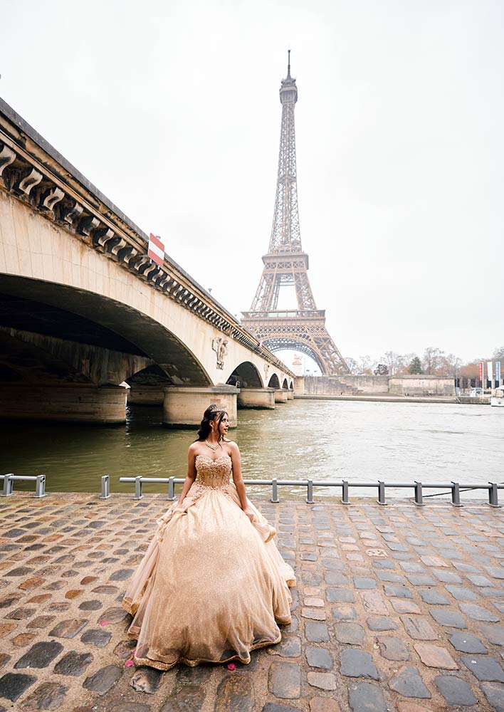 Sesión de fotos 15 años en París