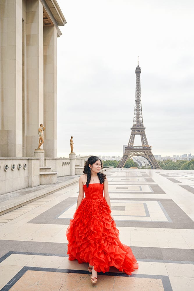 Sesión de fotos de 15 años París